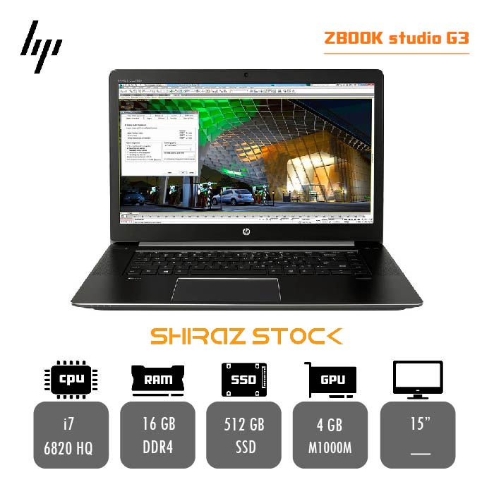 لپتاپ استوک اچ پی hp laptop 15 g3