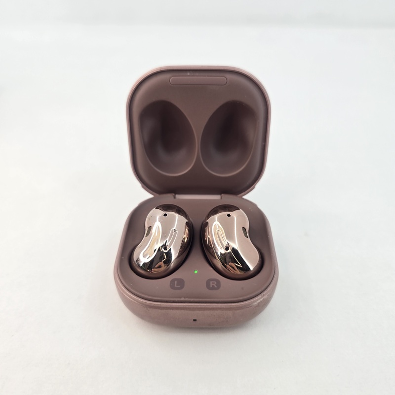 ظاهر کیس و گوشی ایرپاد اپن باکس بلوتوثی سامسونگ مدل Samsung Galaxy Buds Live SM-R180