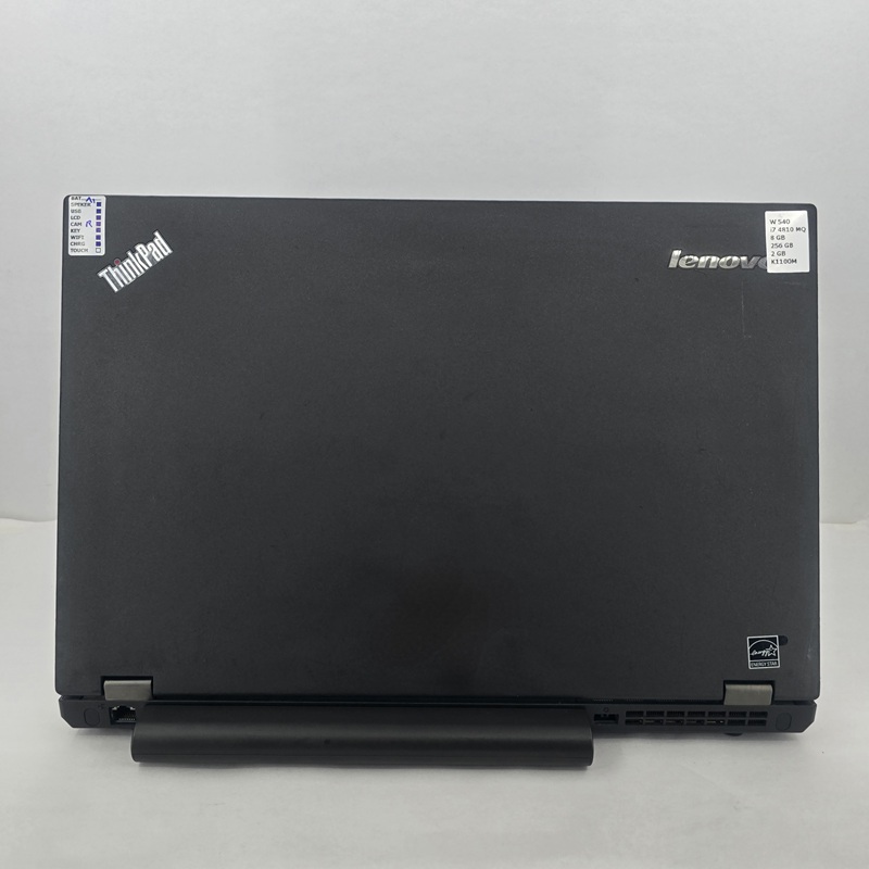 نمای پشت لپ تاپ استوک LENOVO THINKPAD 540