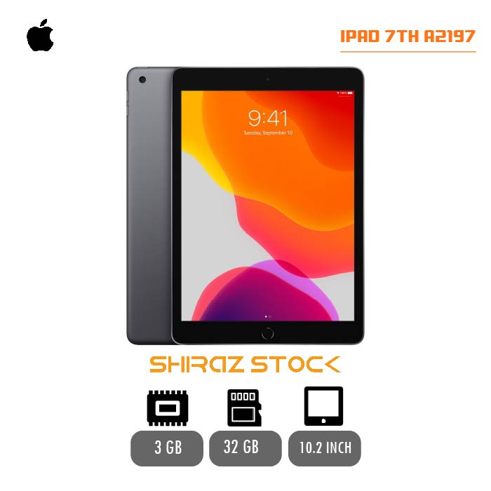 آیپد استوک "iPad 7th Generation A2197 | RAM 3 | 32GB | 10.2