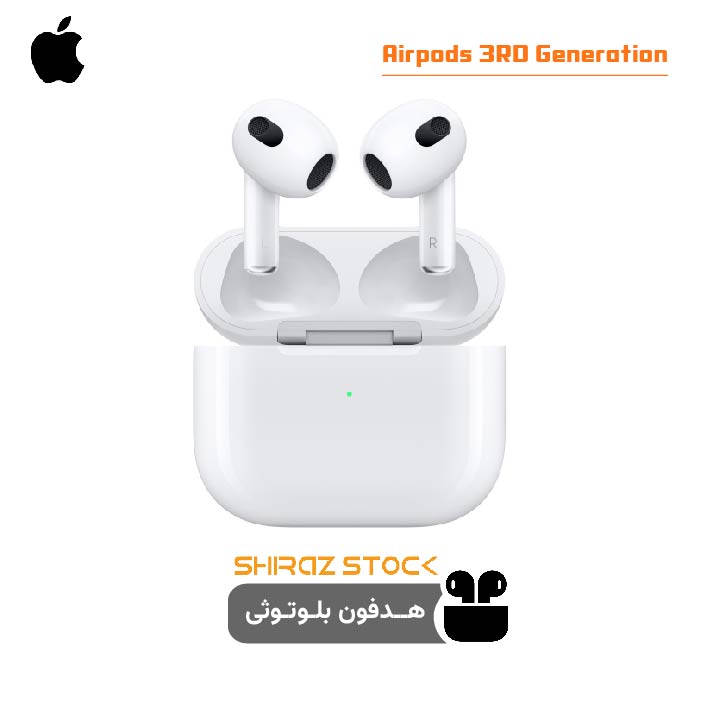 هدفون استوک بلوتوثی اپل مدل  Apple Airpods 3RD Generation