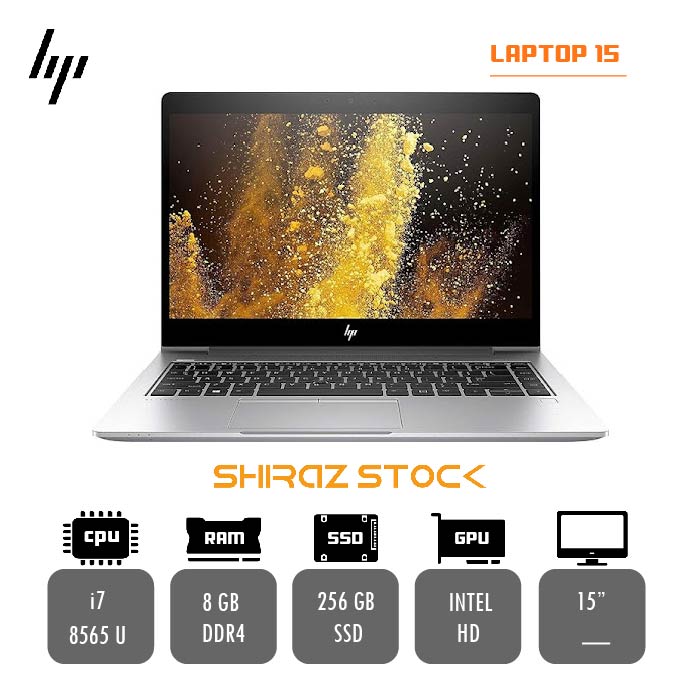 لپ تاپ استوک HP  LAPTOP 15  | i5-8565U | 8GB-DDR4 | 256GB-SSD  | 15"-HD 