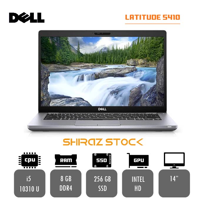 لپ تاپ استوک "DELL Latitude 5410 | i5-10310U | 8GB-DDR4 | 256GB-SSDm.2 | 14
