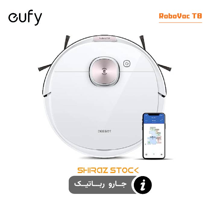جارو رباتیک استوک با کارتن  Eufy RoboVac T8