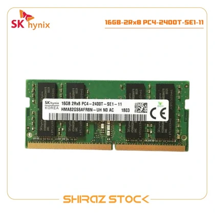 رم لپ تاپ استوک اورجینال برند SK HYNIX   فرکانس PC4-2400T حافظه 16GB