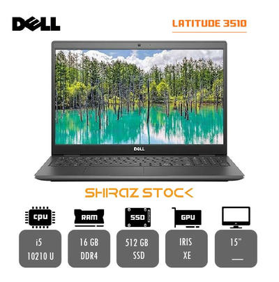 لپ تاپ استوک DELL Latitude 3510 | i5-10210U | 16GB-DDR4 | 512GB-SSDm.2 | 15" FHD