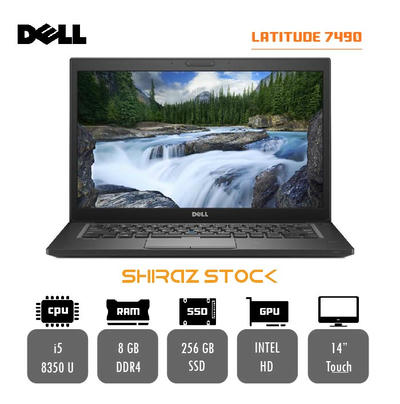 لپ تاپ استوک DELL Latitude 7490 | i5-8350U | 8GB-DDR4 | 256GB-SSDm.2| 14" TOUCH