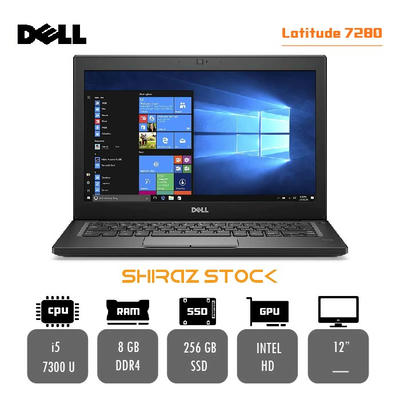لپ تاپ استوک "Dell Latitude 7280 |i5-7300U|8GB-DDR4|256GB-SSDm.2|12
