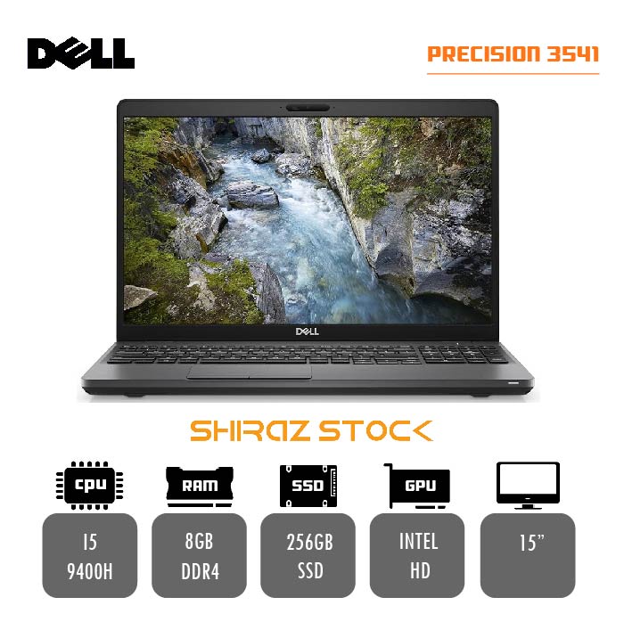 لپ تاپ استوک Dell PRECISION 3541 | i5-9400H | 8GB-DDR4 | 256GB-SSD | 15