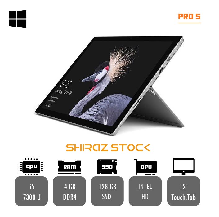 تبلت مایکروسافت سورفیس پرو5 "Microsoft Surface Pro 5 | i5-7300U | 4GB-128GB | 13 LTE