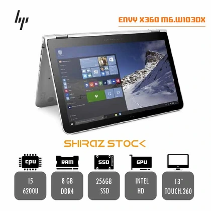 لپ تاپ استوک HP ENVY X360 M6.W103DX | i5-6200U | 8GB-DDR4 | 256GB-SSD | INTEL HD | 13-TOUCH.360