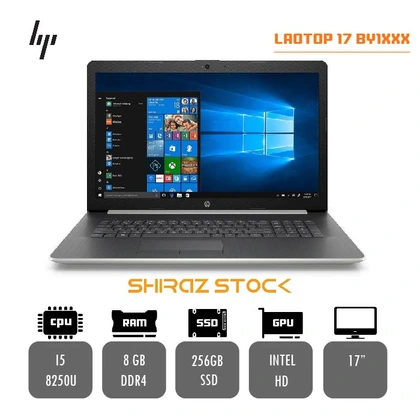 لپ تاپ استوک HP LAPTOP 17 BY1XXX | I5-8250U | 8GB-DDR4 | 256GB-SSD | INTEL HD | 17