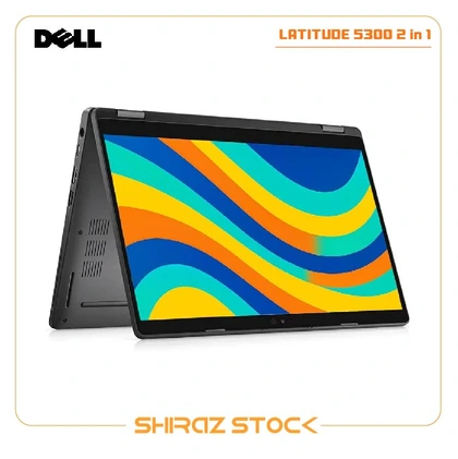 لپ تاپ استوک DELL Latitude 5300 2 IN 1 | i5-8365U | 8GB-DDR4 | 128GB-SSD | INTEL HD | 13-TOUCH.360
