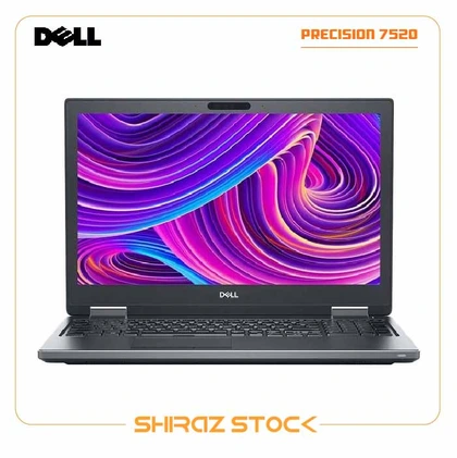 لپ تاپ استوک Dell precision 7520 | i7-7820HQ | 8GB-DDR4 | 256GB-SSD | QUADRO M2200-4GB | 15-TOUCH