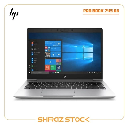 لپ تاپ استوک HP EliteBook 745 G6 | R7-3700U | 8GB-DDR4 | 256GB-SSD |  AMD Radeon Vega 10 | 14-TOUCH