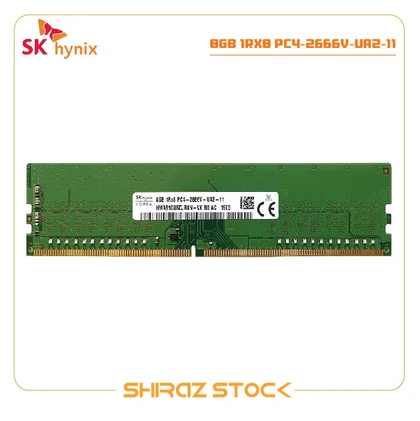 رم کامپیوتر استوک اورجینال برند SK HYNIX  فرکانس PC4-2666V حافظه 8GB