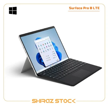تبلت استوک Microsoft Surface Pro 8 | i5-1145G7 | 8GB LPDDR4x | 256GB SSD | Iris Xe | 13" Touch