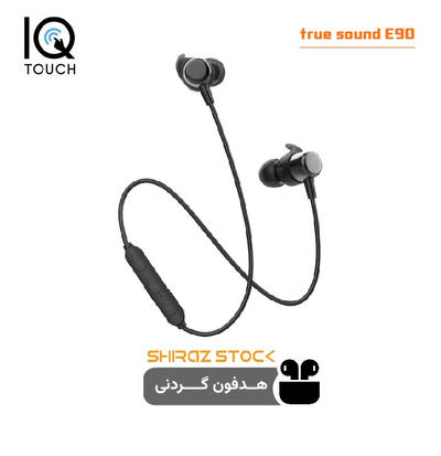 هدفون گردنی اورجینال آی کیو تاچ مدل true sound E90- استوک