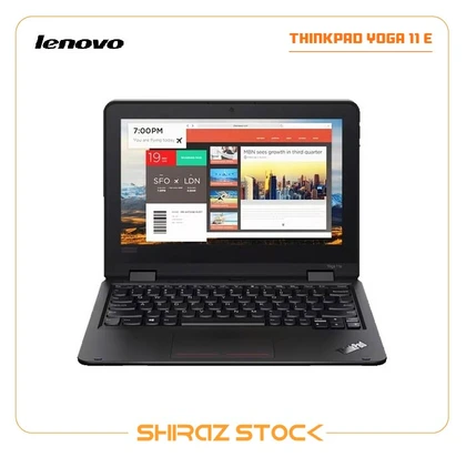  لپ تاپ استوک LENOVO ThinkPad Yoga 11E | M3-7Y30 | 8GB-DDR4 | 128GB-SSD | 11-Touch